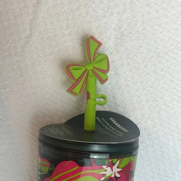 Starbucks NEW HOLIDAY 2023 Tumbler with Straw Topper NWT - Picture 2 of 9